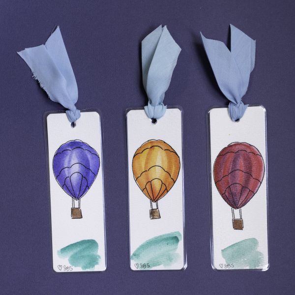 HOT AIR BALLOON BOOKMARK