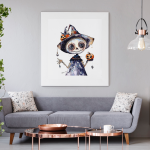 Witch Watercolor Physical Print