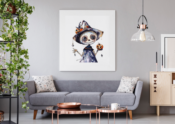 Witch Watercolor Physical Print