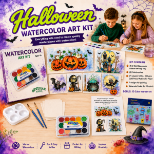 HALLOWEEN WATERCOLOR KIT
