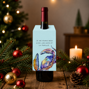 CRAB WINE TAG