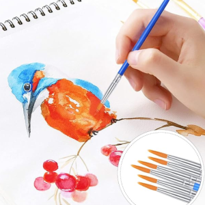 Nylon Hair Watercolor Paintbrushes (2 set)