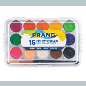 15 Palate Prang Mini Watercolor Set