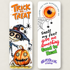 Trick or Treat Bookmark
