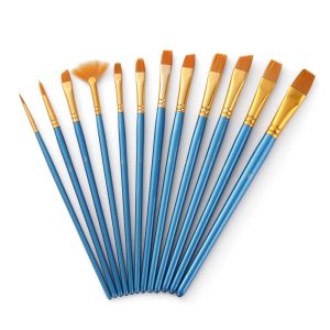 Nylon Hair Watercolor Paintbrushes (2 set)